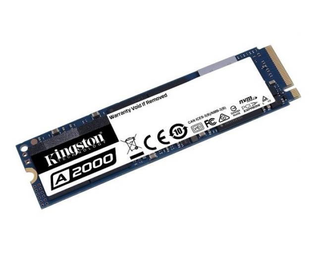 Računarske komponente - Kingston SSD M.2 1TB (2280) A2000 NVMe  PCIe SSD Gen 3.0x4 Lines, up to 2200MB/s Read, up to 2000MB/s write, XTS-AES 256-bit Encryption, Powered by Phison E8  - Avalon ltd